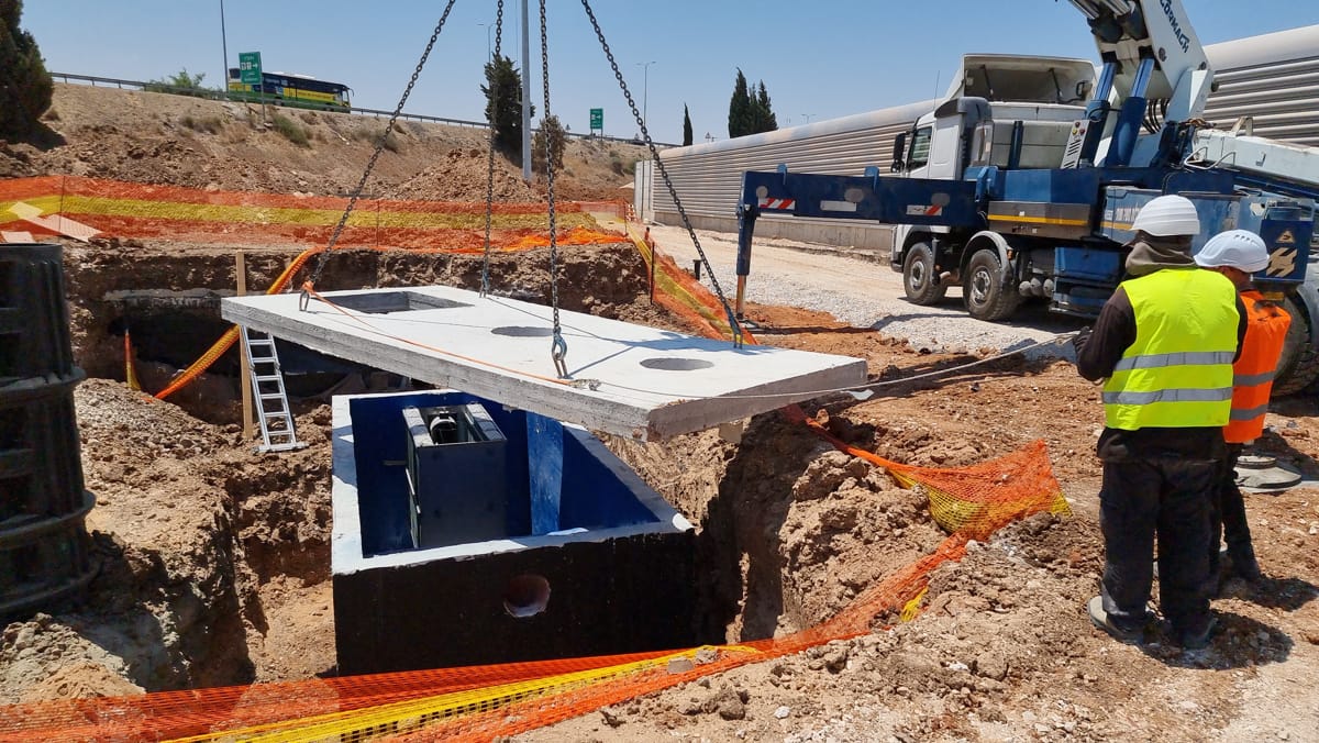 טיפול בשפכים לספיקות גבוהות